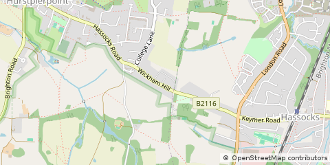 Map of Hassocks