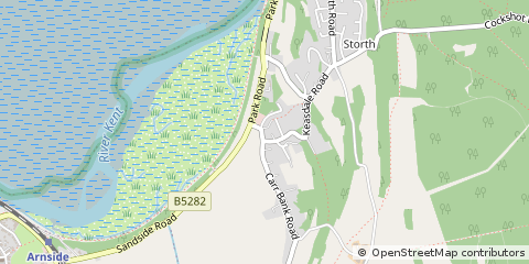 Map of Milnthorpe