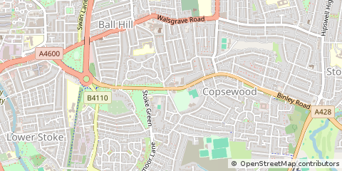 Map of Coventry