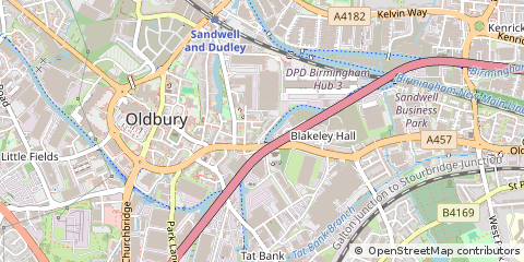 Map of Oldbury