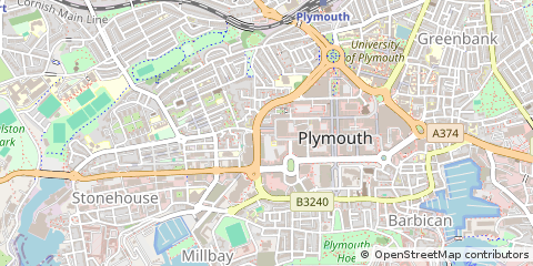 Map of Plymouth