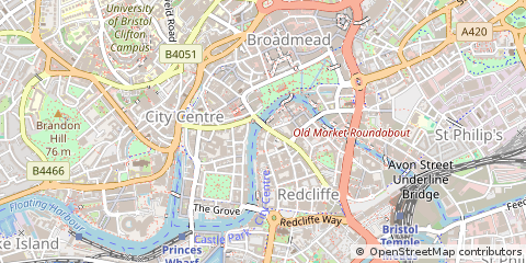 Map of Bristol