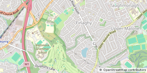 Map of Belfast