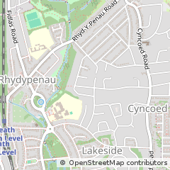Map of Cardiff