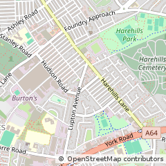 Map of Leeds
