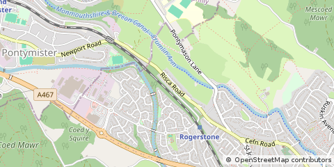 Map of Newport