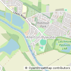 Map of Castleford