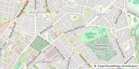 Map of Leeds