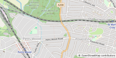 Map of Orpington
