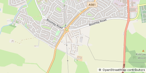 Map of Fraserburgh, Aberdeenshire