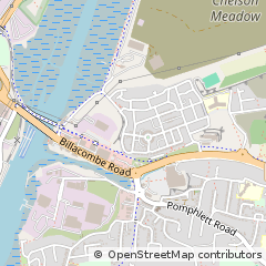 Map of Plymouth, Devon