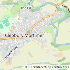 Map of Kidderminster, Worcestershire