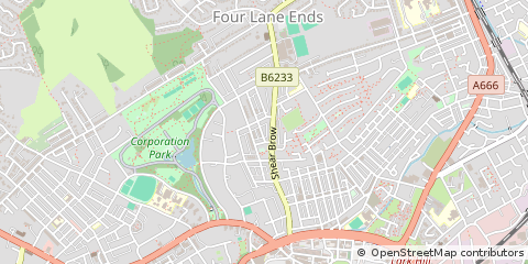 Map of Blackburn