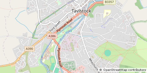 Map of Tavistock