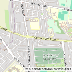 Map of Hull