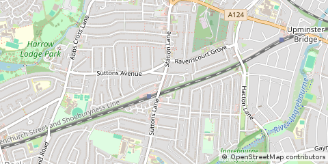 Map of Hornchurch