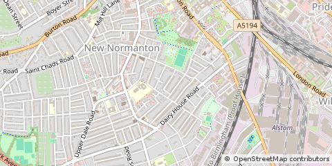 Map of Derby