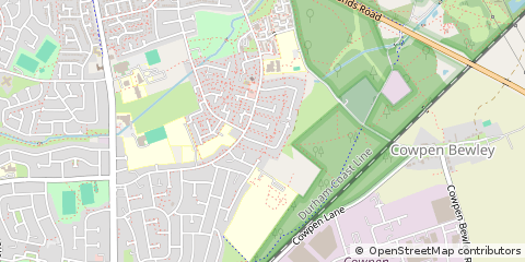 Map of Billingham