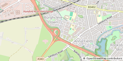 Map of Andover