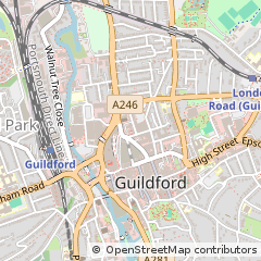Map of Guildford