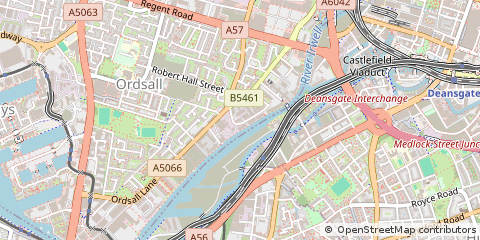 Map of Warrington