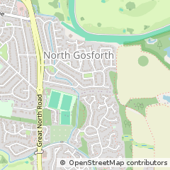 Map of Newcastle Upon Tyne