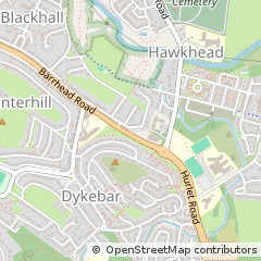 Map of Paisley