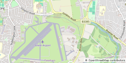 Map of Fareham, Hampshire