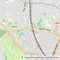 Map of Northwood