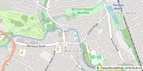 Map of Birmingham