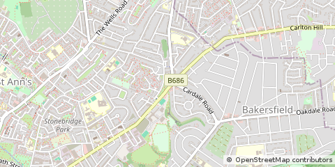 Map of Nottingham