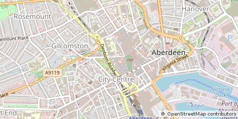 Map of Aberdeen