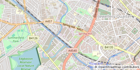 Map of Birmingham