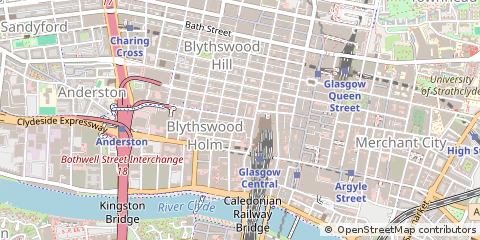Map of Glasgow