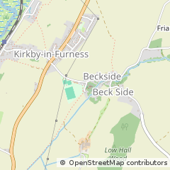 Map of Kirkby-in-Furness, Cumbria