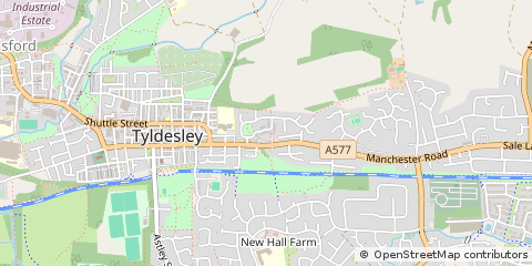 Map of Manchester