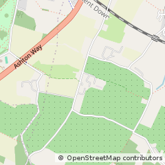 Map of West Malling, Kent