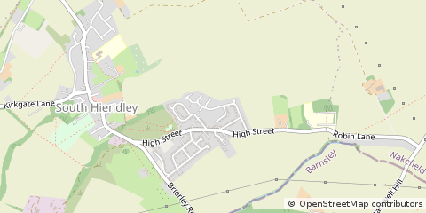Map of Barnsley