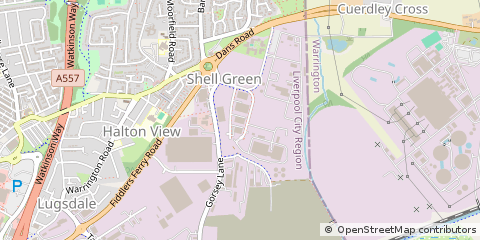 Map of Widnes