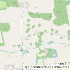 Map of Stowlangtoft, Suffolk