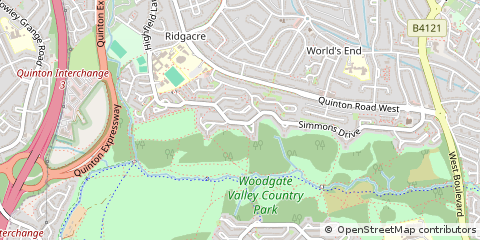 Map of Birmingham