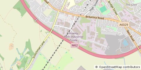 Map of Leeds