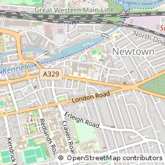 Map of Reading, Berks.