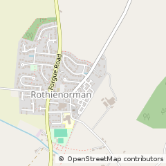 Map of Inverurie, Aberdeenshire