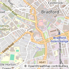 Map of West Yorkshire