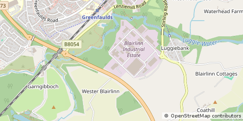 Map of Glasgow