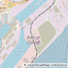 Map of Cardiff