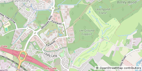 Map of Fareham