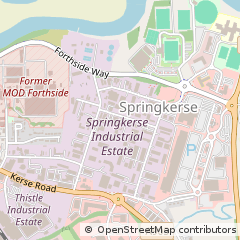 Map of Stirling, Stirlingshire