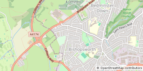 Map of Bristol